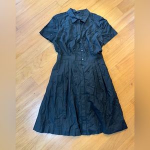 J. CREW COLLECTION Thomas Mason Beaded Shirtdress